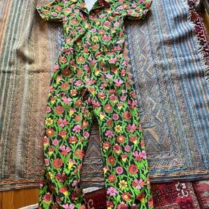 Big Bug Press Flower Tangle Jumpsuit Size L